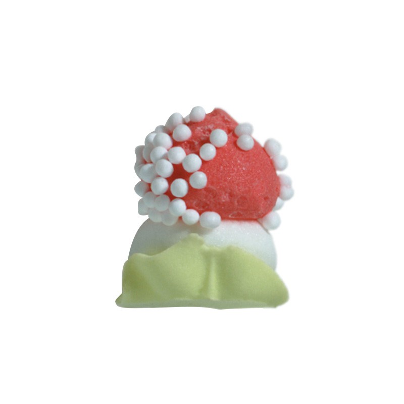 Paddenstoel met blad - 1.9 cm - 10 stuks