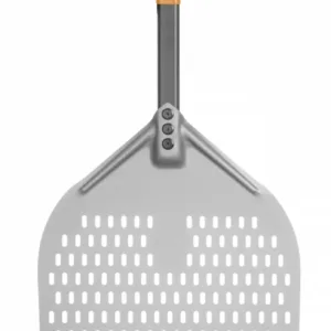 Pizzaschep vierkant geperforeerd - 710x355 mm