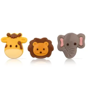 Safari dieren - 41-70mm - 6st