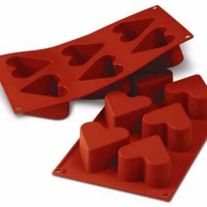 Silikomart harten - SF036 - 65x40mm