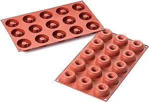 Silikomart siliconevorm mini donut - SF171