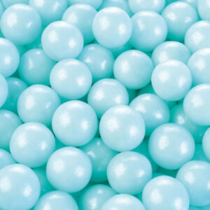 Softparels 10mm - blauw - 100g