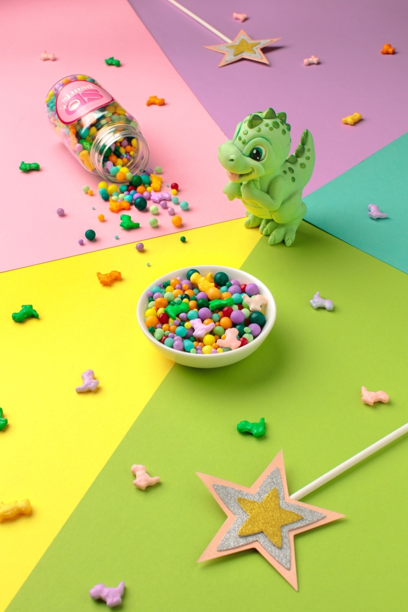 Suikerstrooisel, Mix "Dinosaurus", 100g