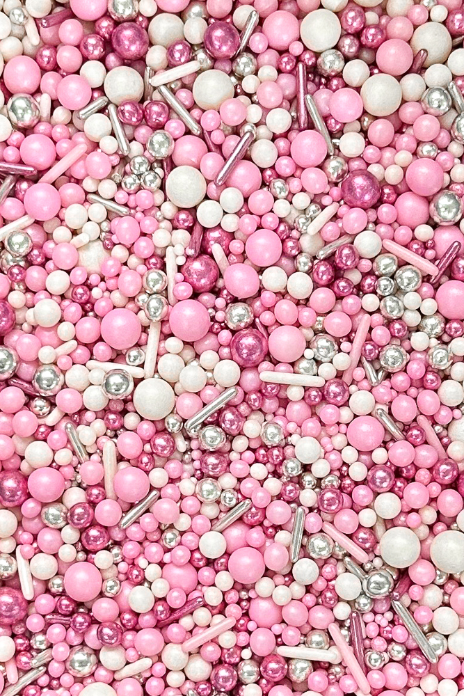 Suikerstrooisel, Mix "Lichtroze", 100g