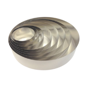 Taartring inox - 40mm hoog - 18cm