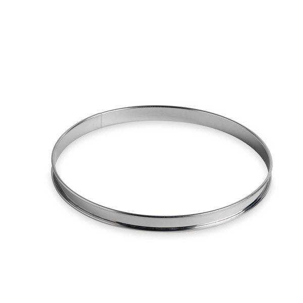 Taartring inox 18cm - H27mm