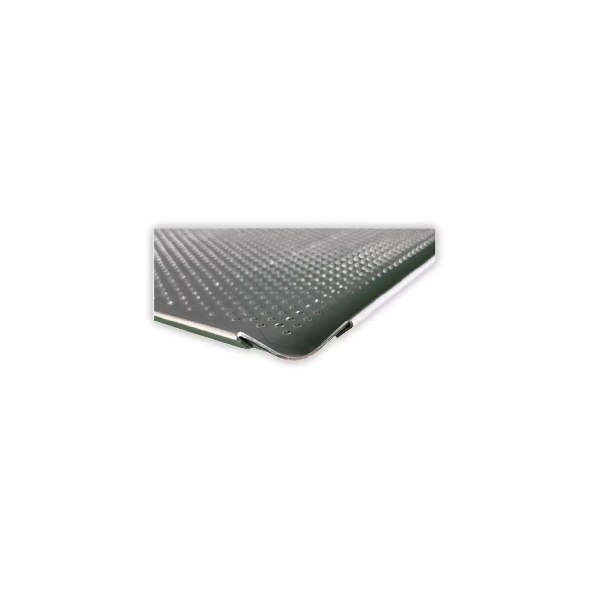 Bakplaat geperforeerd open hoeken 45°- 40x60cm x 2mm dikte