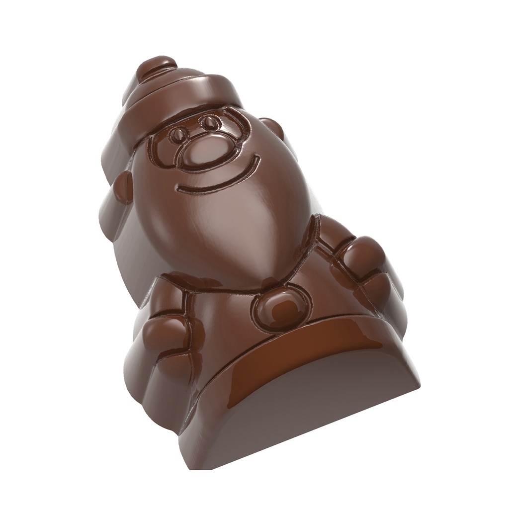 Chocoladevorm kerstman