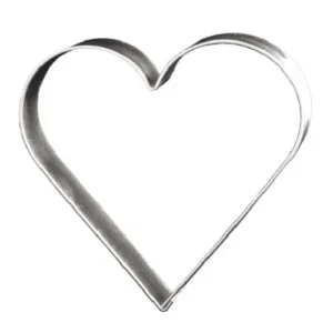 Bakring hart - 20xH4cm