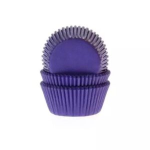 HoM cupcakevorm paars - 50x33mm - 50 stuks