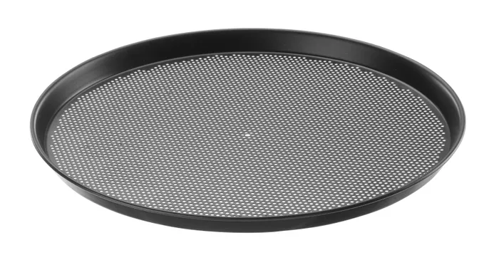 Pizzapan geperforeerd staal - 300 mm
