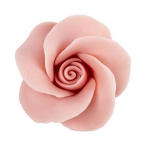 Roze Roos - chocolade - 3.5 X 4cm